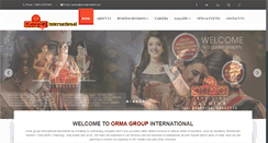 Desktop Screenshot of ormagroupintl.com